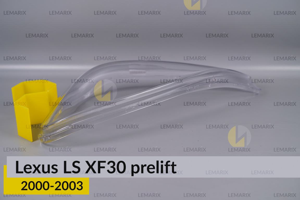 Скло фари Lexus LS XF30 (2000-2003) дорест ліве
