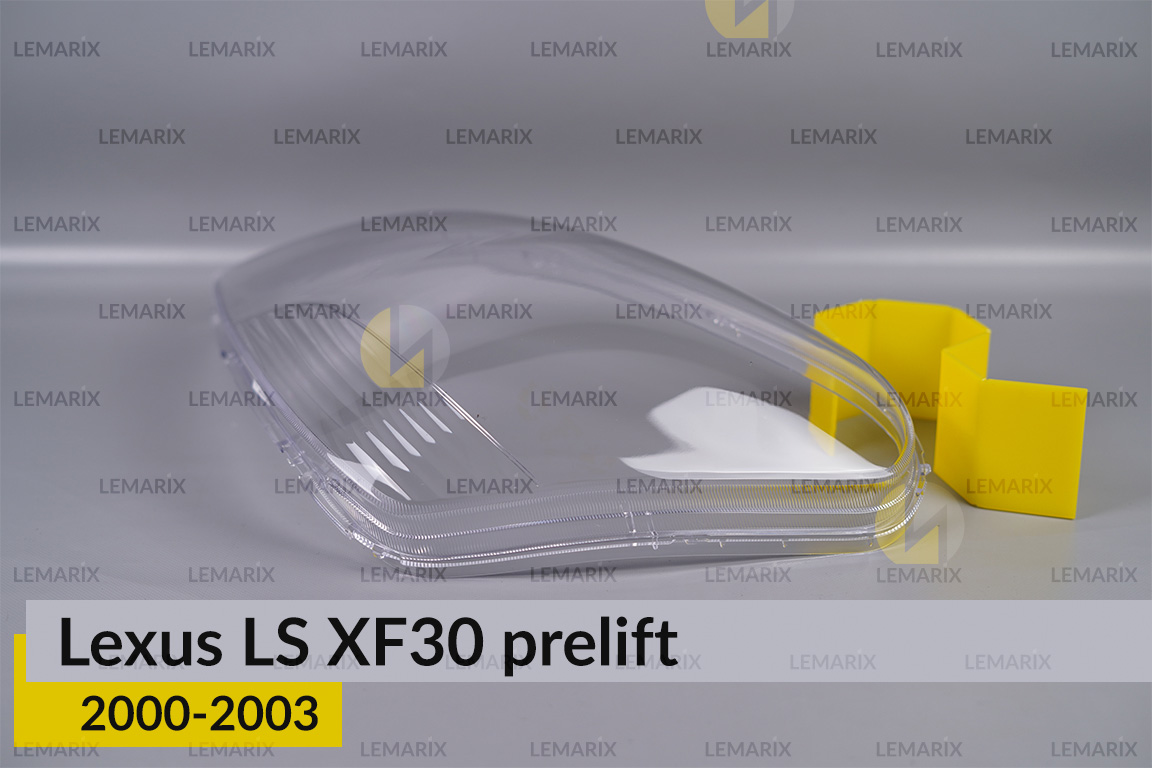 Скло фари Lexus LS XF30 (2000-2003) дорест ліве