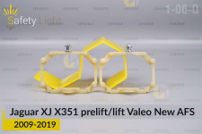 Перехідна рамка для Jaguar XJ X351 Valeo New AFS (2009-2019) дорест/рест
