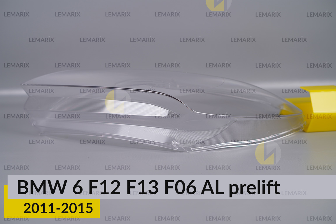 Скло фари BMW 6 F12 F13 F06 AL (2011-2015) дорест ліве