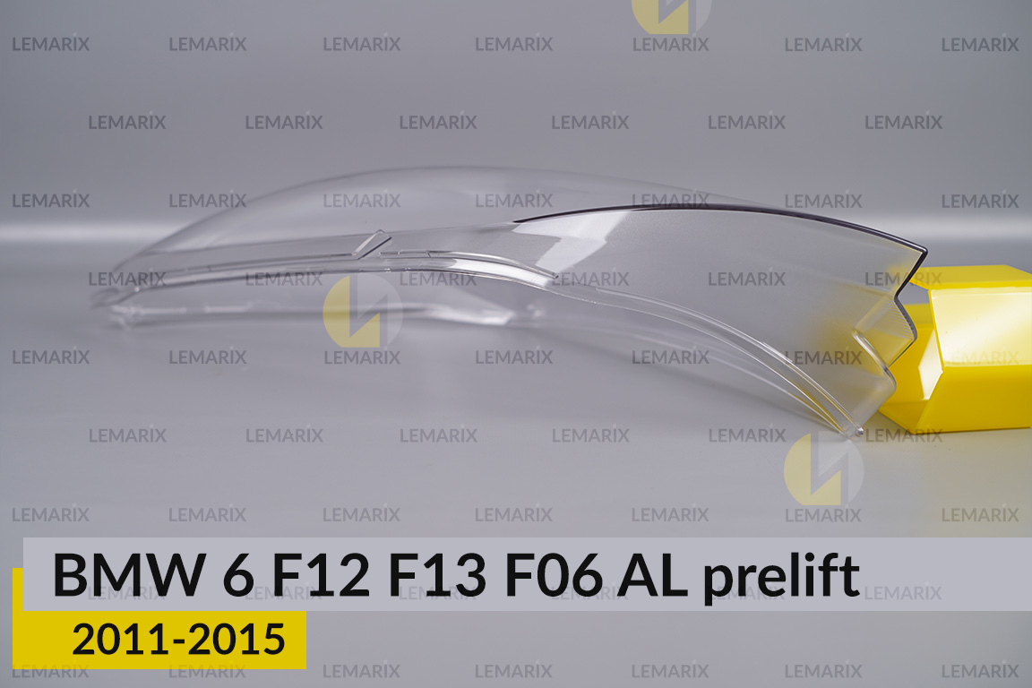 Скло фари BMW 6 F12 F13 F06 AL (2011-2015) дорест ліве
