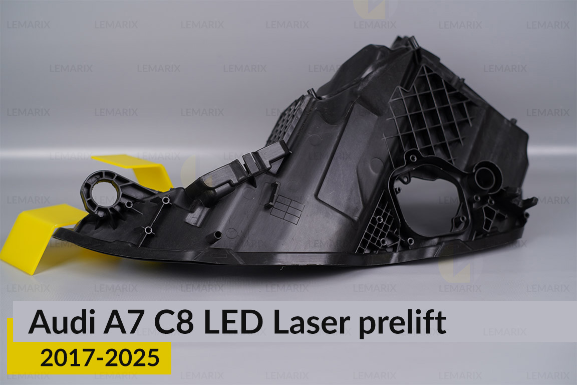 Корпус фари Audi A7 C8 LED Laser (2017-2026) дорест правий