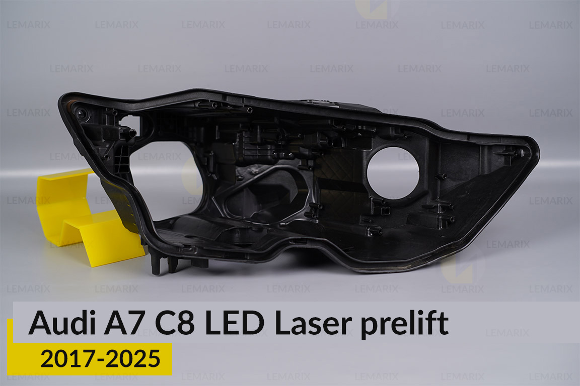 Корпус фари Audi A7 C8 LED Laser (2017-2026) дорест правий