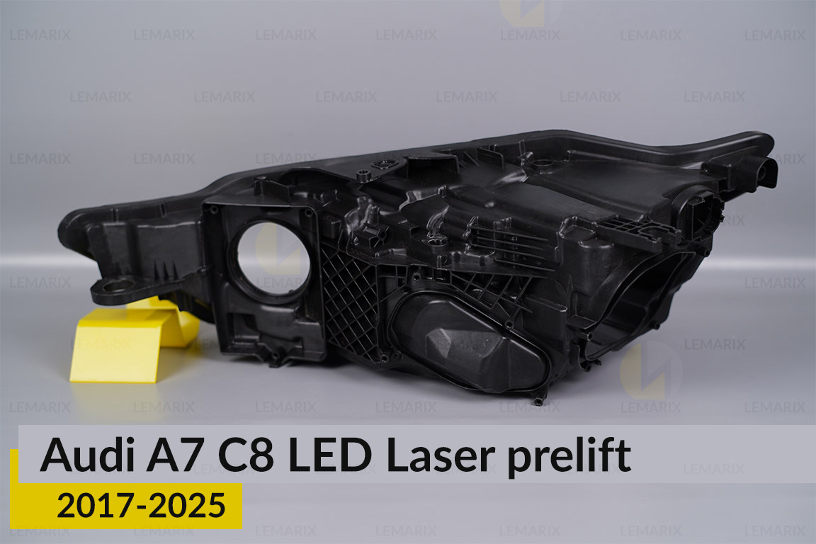 Корпус фари Audi A7 C8 LED Laser (2017-2025) дорест правий