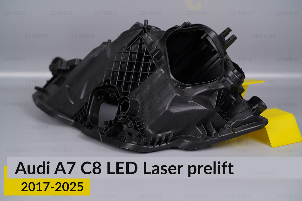 Корпус фари Audi A7 C8 LED Laser (2017-2025) дорест правий