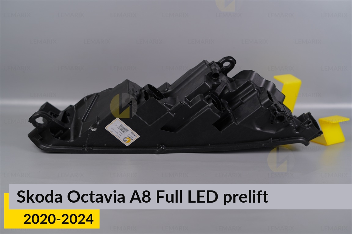 Корпус фари Skoda Octavia A8 Full LED (2020-2024) дорест лівий