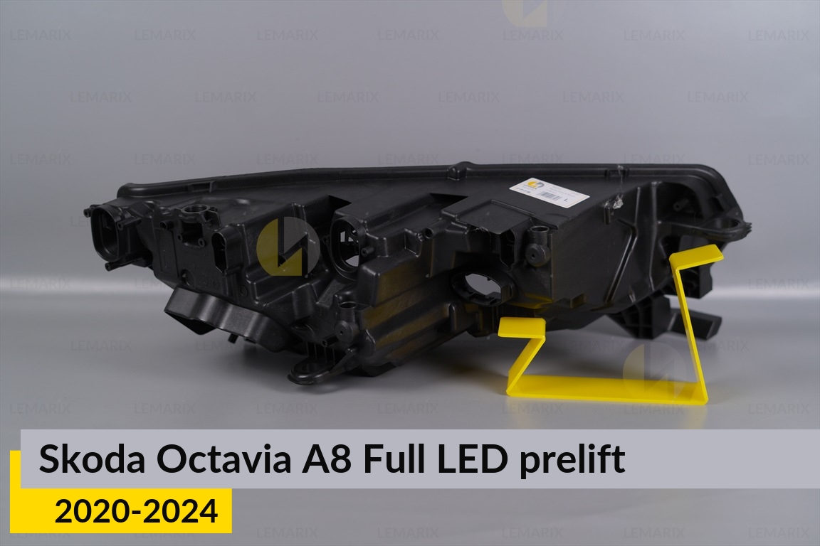 Корпус фари Skoda Octavia A8 Full LED (2020-2024) дорест лівий