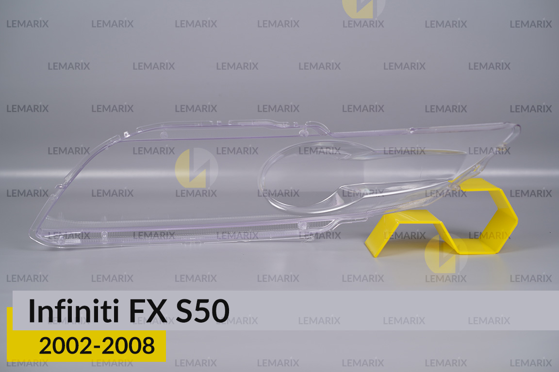 Скло фари Infiniti FX S50 (2002-2008) праве