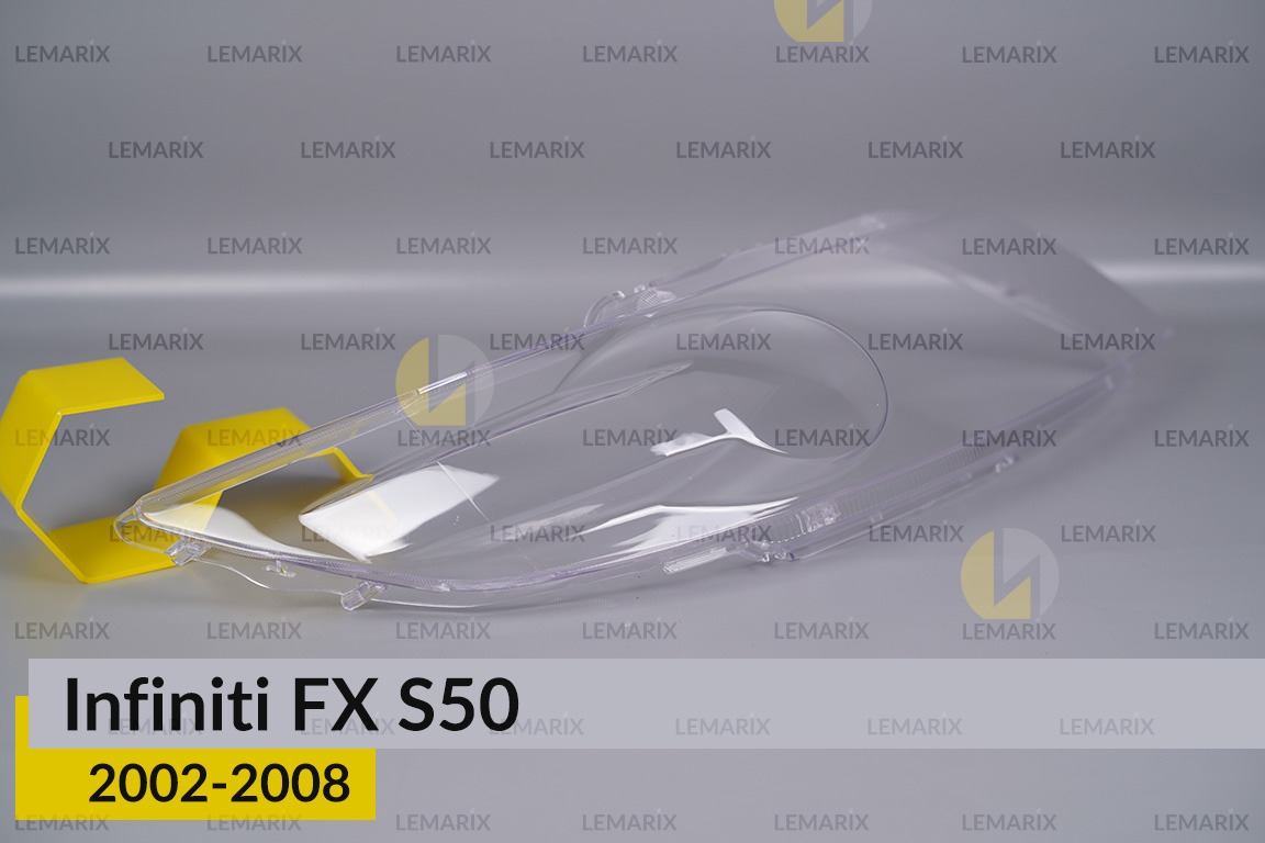 Скло фари Infiniti FX S50 (2002-2008) праве