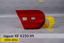 Скло заднього ліхтаря внутрішнє в кришці Jaguar XF X250 (2010-2016) рест ліве