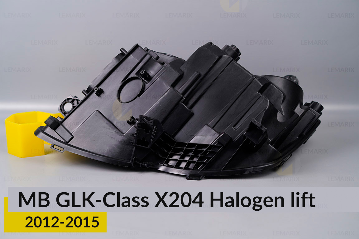 Корпус фари Mercedes-Benz GLK-Class X204 Halogen (2012-2015) рест правий