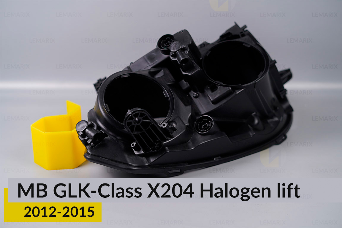Корпус фари Mercedes-Benz GLK-Class X204 Halogen (2012-2015) рест правий