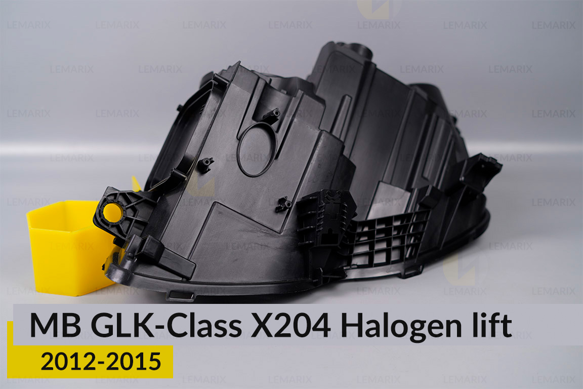 Корпус фари Mercedes-Benz GLK-Class X204 Halogen (2012-2015) рест правий