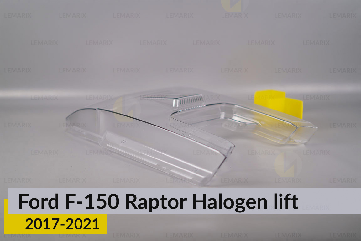 Скло фари Ford F-150 Raptor Halogen (2017-2021) рест ліве