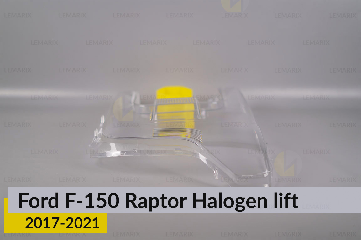 Скло фари Ford F-150 Raptor Halogen (2017-2021) рест ліве