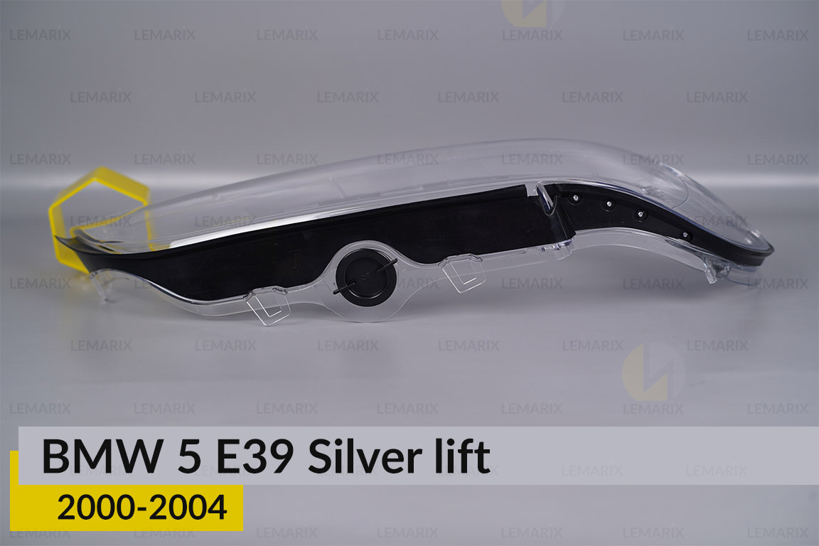 Скло фари BMW 5 E39 Silver (2000-2004) рест праве
