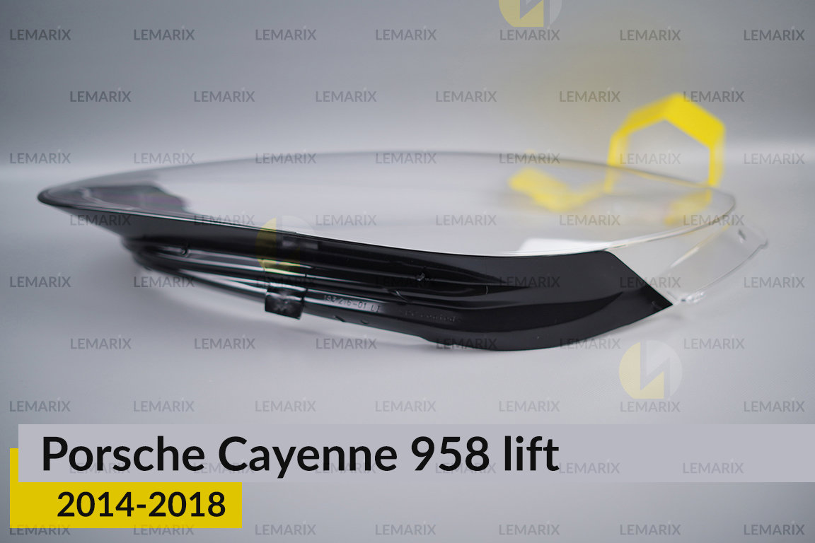 Скло фари Porsche Cayenne 958 (2014-2018) рест ліве