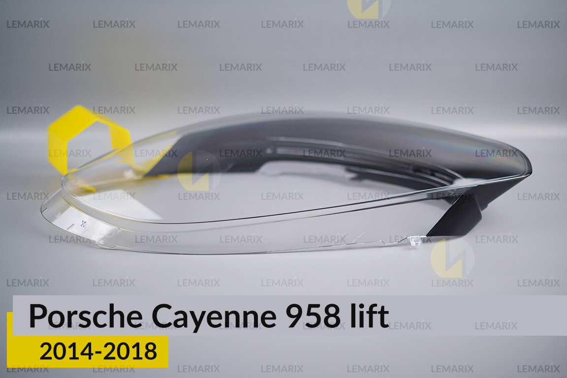 Скло фари Porsche Cayenne 958 (2014-2018) рест ліве