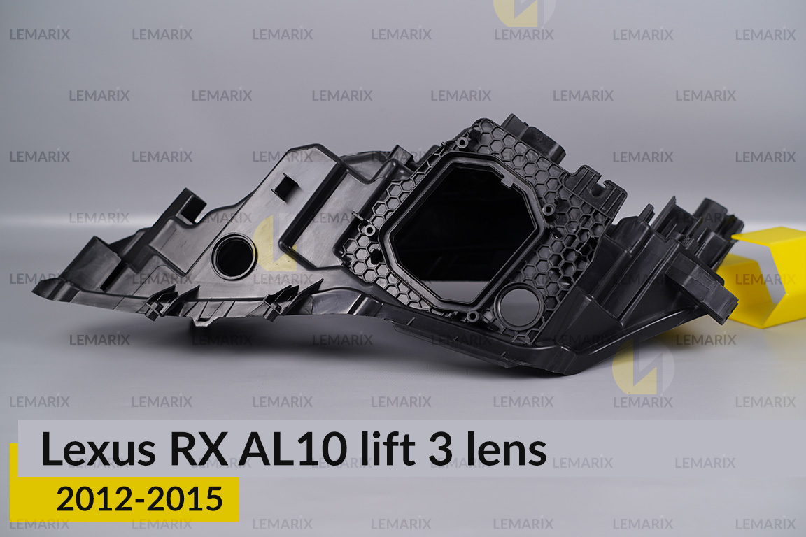 Корпус фари Lexus RX AL10 3 лінзи (2012-2015) рест правий