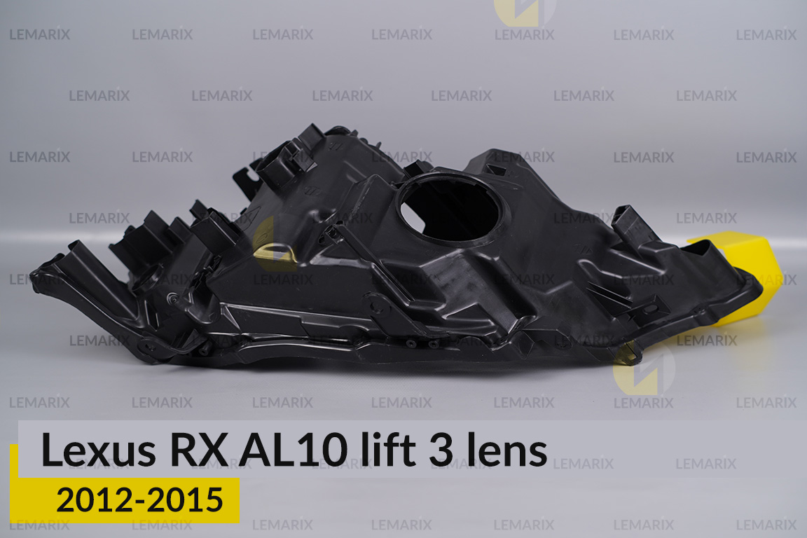 Корпус фари Lexus RX AL10 3 лінзи (2012-2015) рест правий