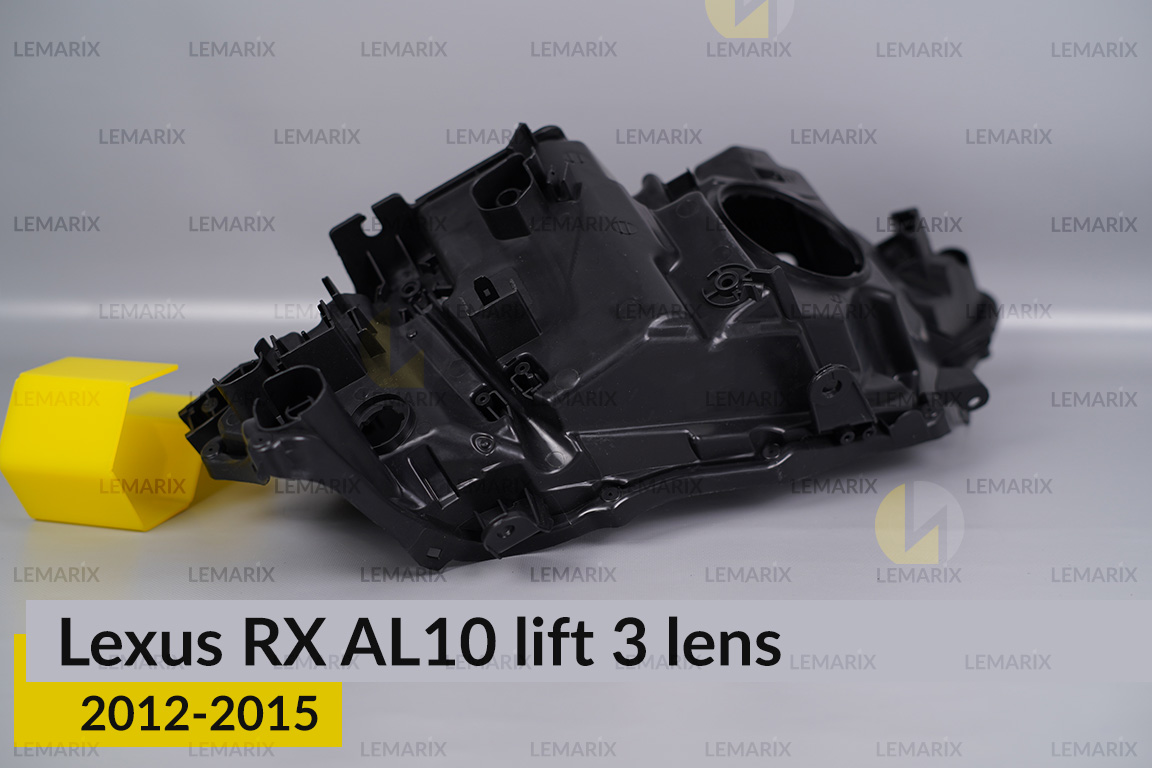 Корпус фари Lexus RX AL10 3 лінзи (2012-2015) рест правий