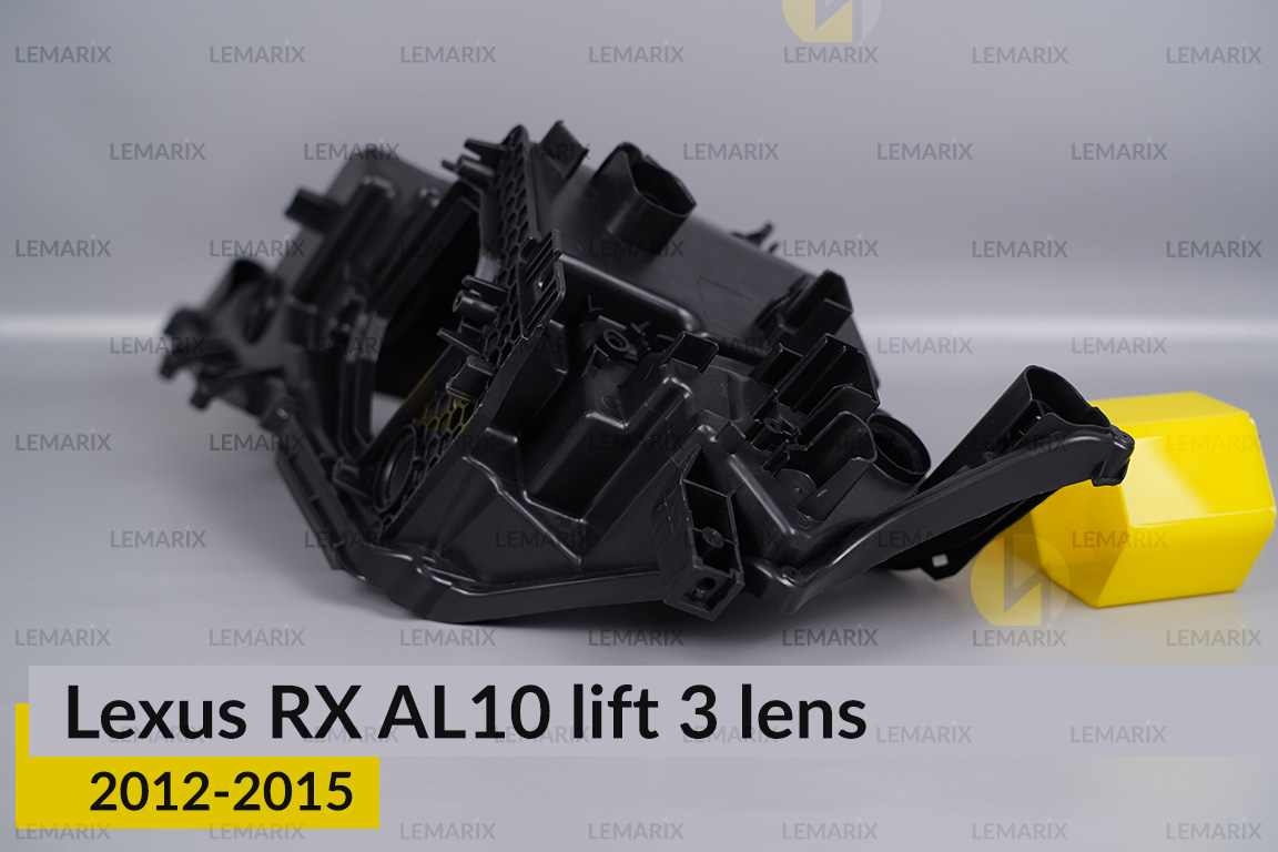 Корпус фари Lexus RX AL10 3 лінзи (2012-2015) рест правий
