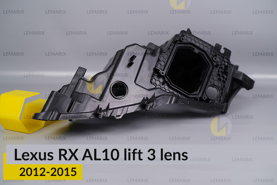 Корпус фари Lexus RX AL10 3 лінзи (2012-2015) рест правий
