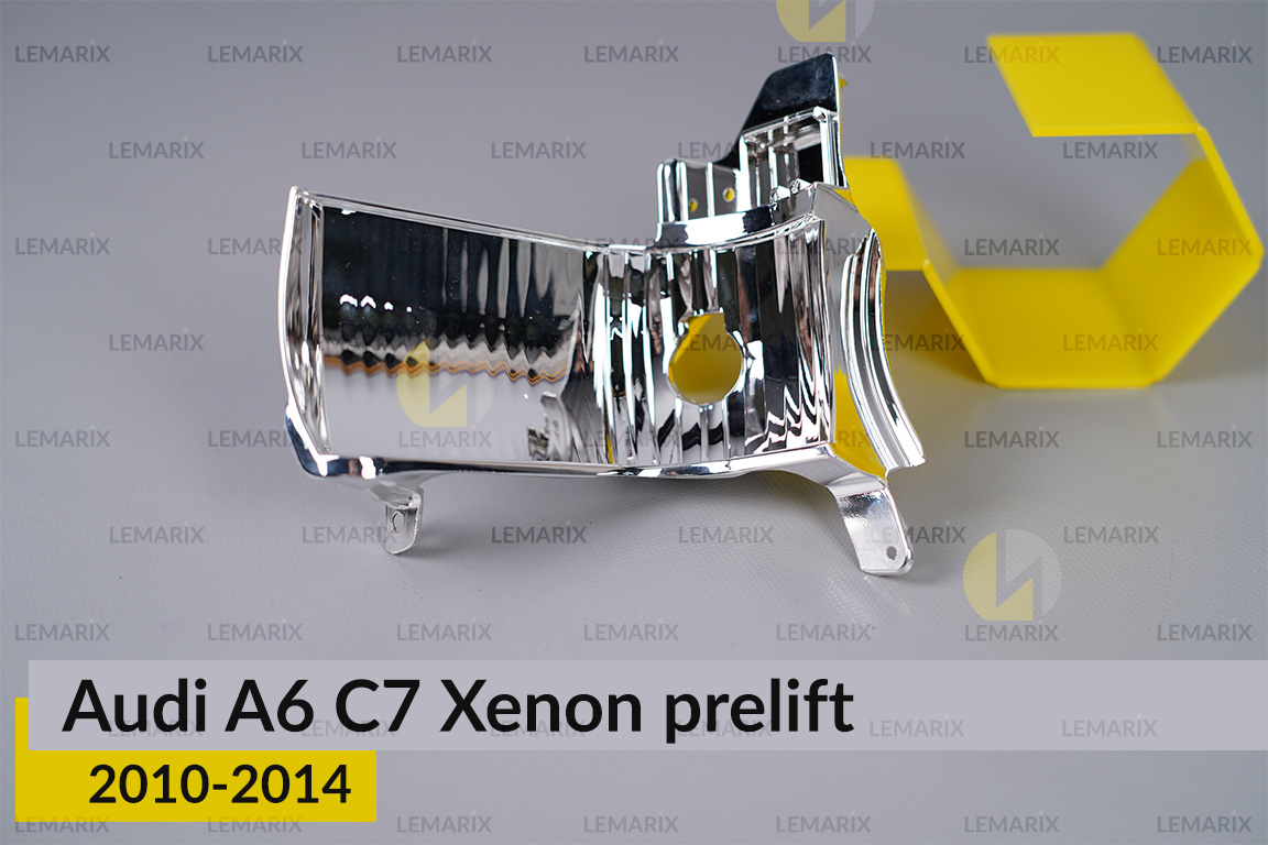 Хромований відбивач поворотника Audi A6 C7 Xenon (2010-2014) дорест правий