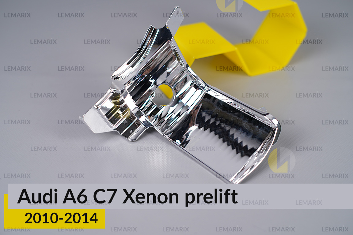 Хромований відбивач поворотника Audi A6 C7 Xenon (2010-2014) дорест правий