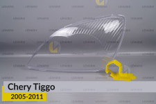 Стекло фары Chery Tiggo (2005-2011) левое