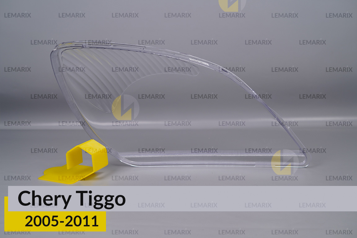 Скло фари Chery Tiggo (2005-2011) ліве