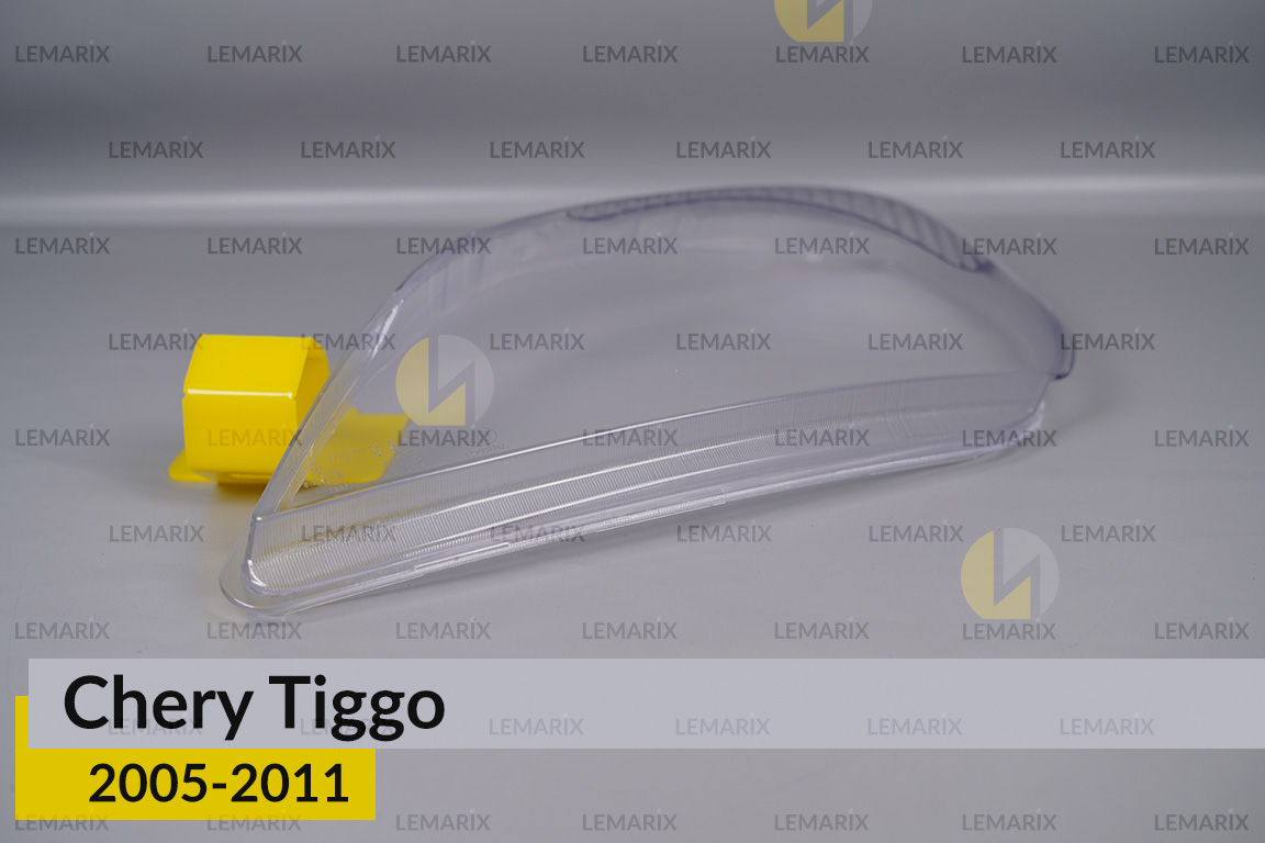 Скло фари Chery Tiggo (2005-2011) ліве