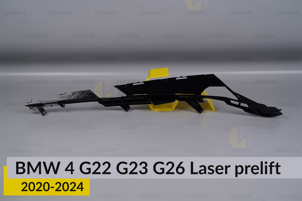 Декоративна маска верхня BMW 4 G22 G23 G26 Laser (2020-2024) дорест ліва