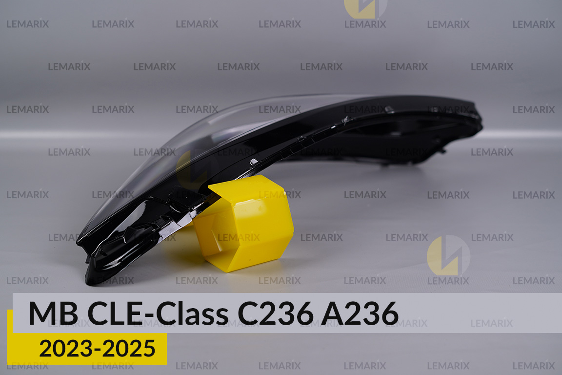 Скло фари Mercedes-Benz CLE-Class C236 A236 (2023-2026) ліве