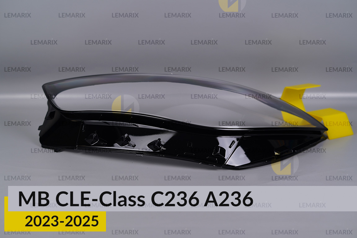 Скло фари Mercedes-Benz CLE-Class C236 A236 (2023-2026) ліве