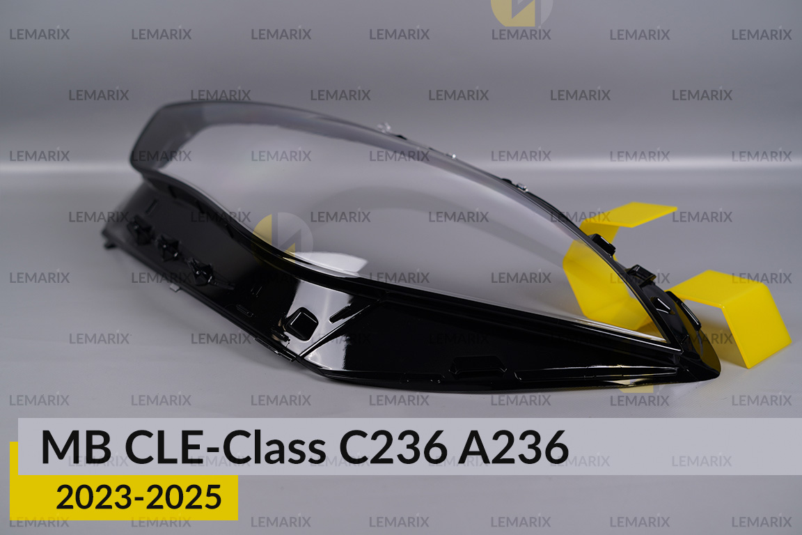 Скло фари Mercedes-Benz CLE-Class C236 A236 (2023-2026) ліве
