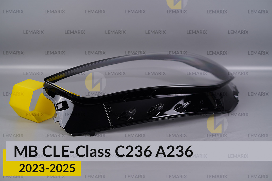 Скло фари Mercedes-Benz CLE-Class C236 A236 (2023-2026) ліве