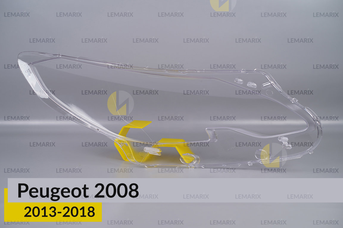 Скло фари Peugeot 2008 (2013-2018) ліве
