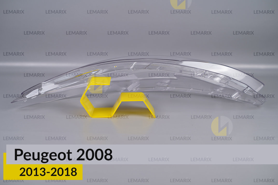 Скло фари Peugeot 2008 (2013-2018) ліве
