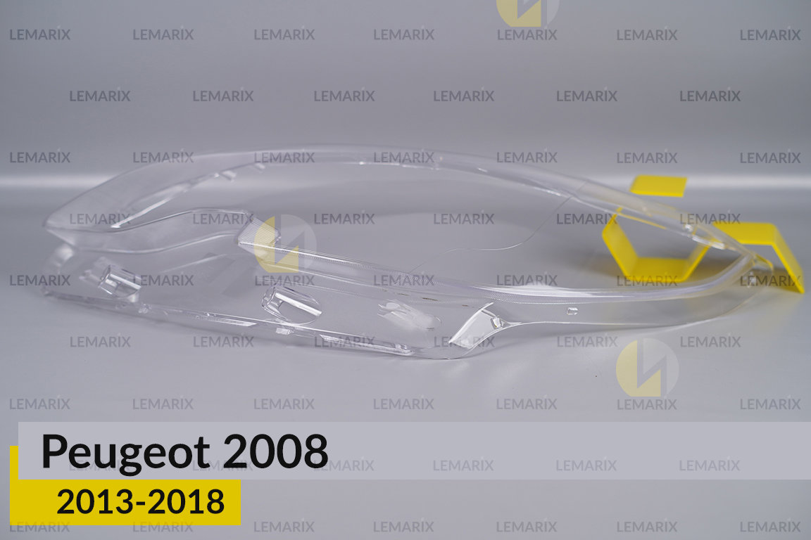 Скло фари Peugeot 2008 (2013-2018) ліве