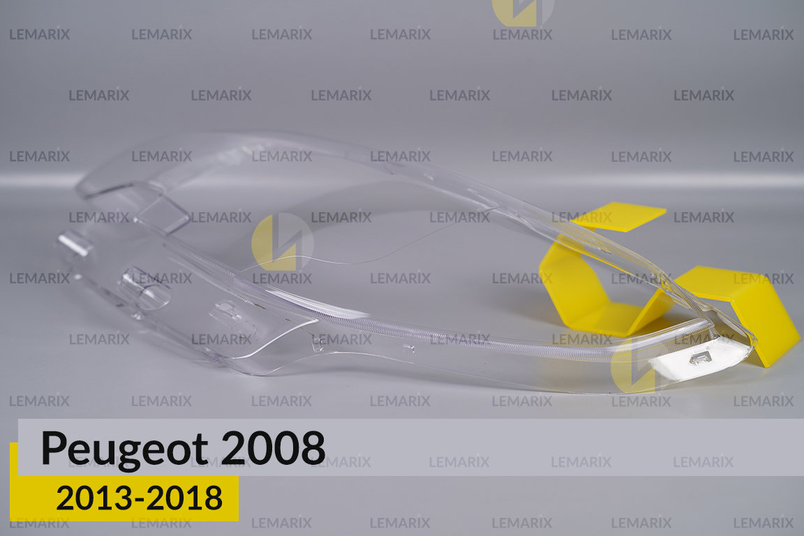 Скло фари Peugeot 2008 (2013-2018) ліве