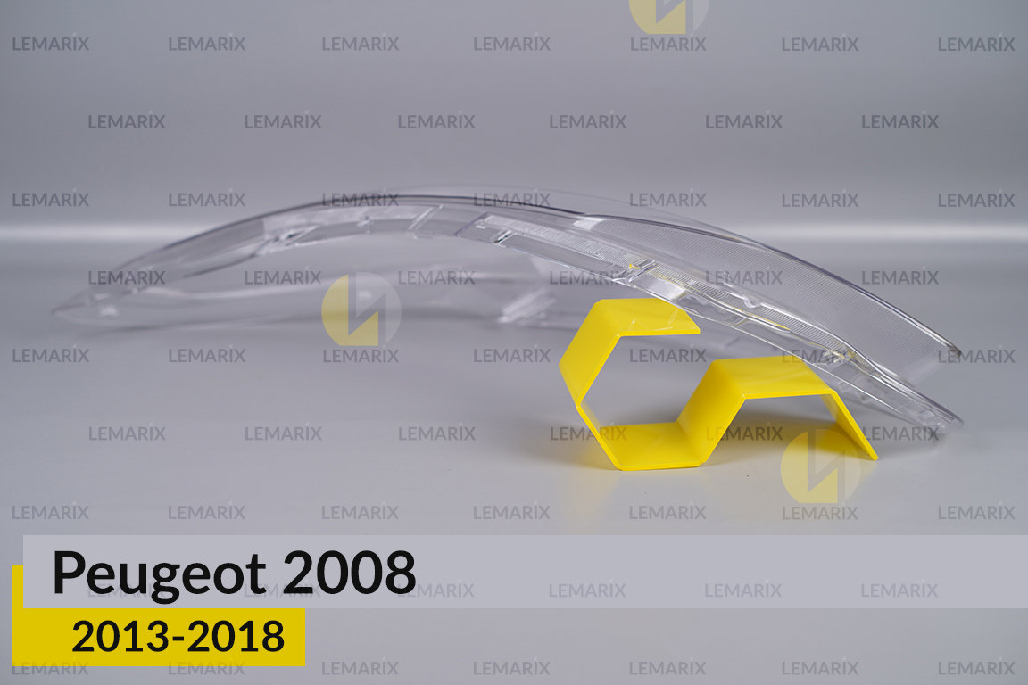 Скло фари Peugeot 2008 (2013-2018) ліве