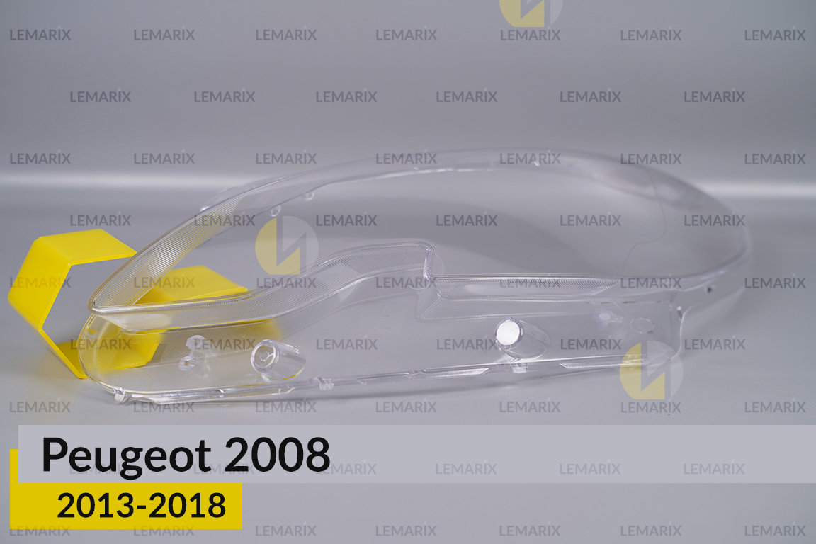 Скло фари Peugeot 2008 (2013-2018) ліве