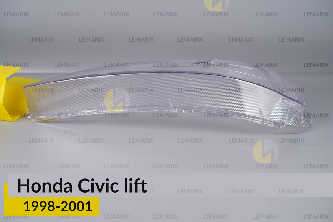 Скло фари Honda Civic (1998-2001) рест ліве