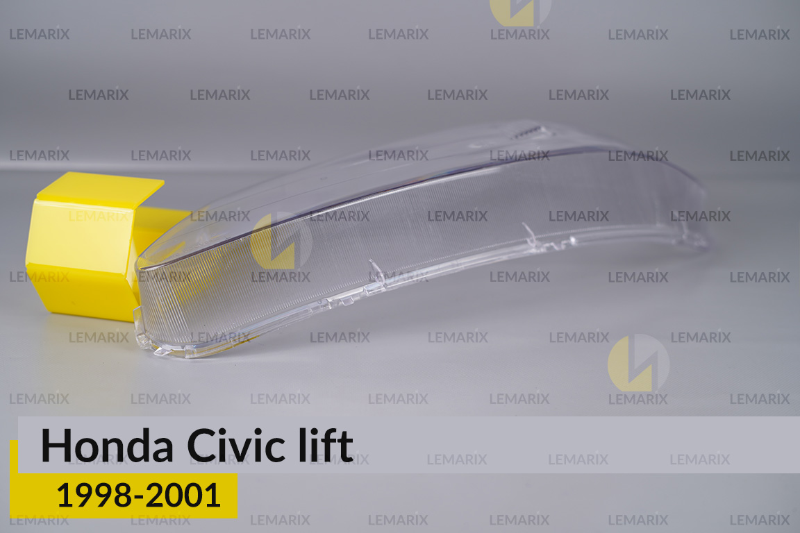 Скло фари Honda Civic (1998-2001) рест ліве