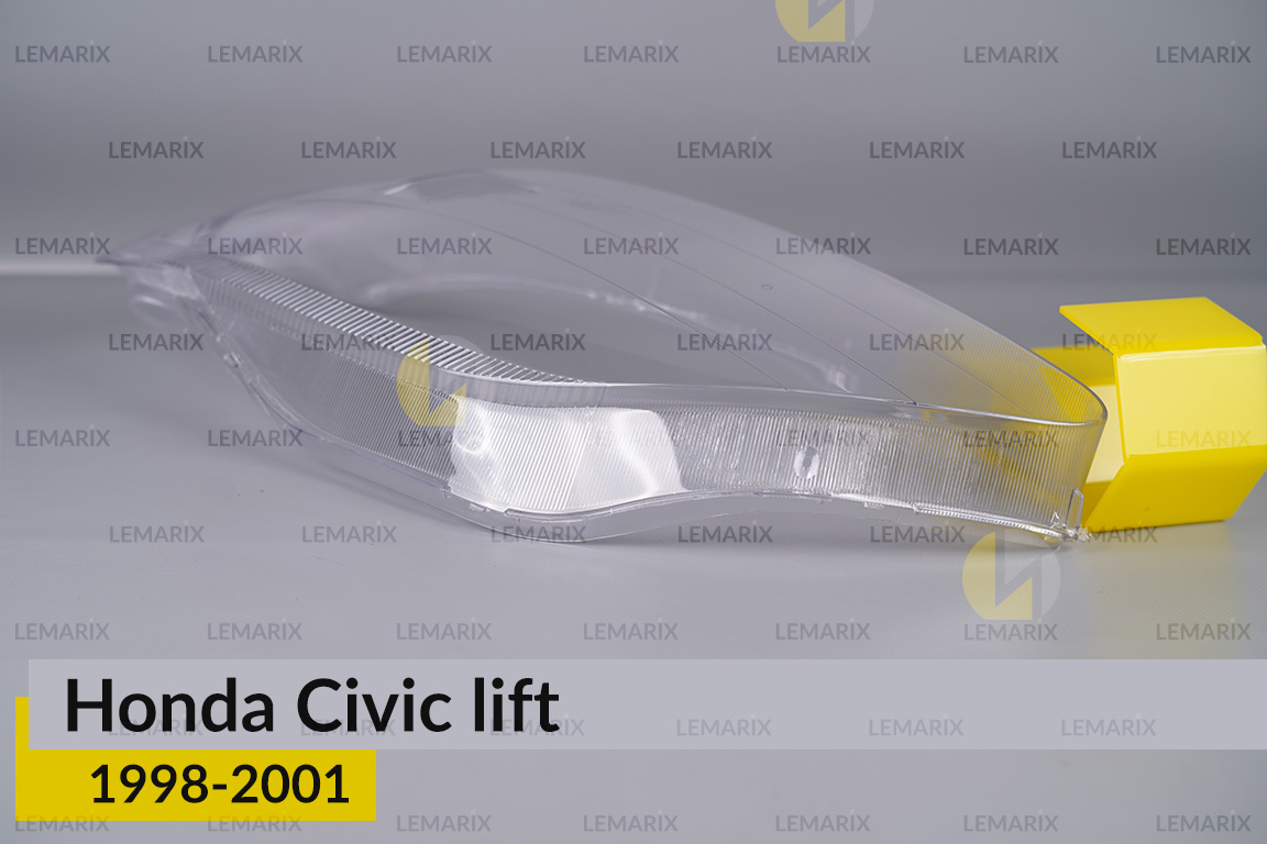 Скло фари Honda Civic (1998-2001) рест ліве