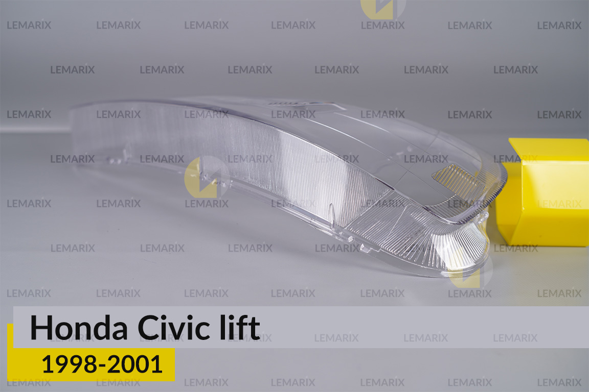 Скло фари Honda Civic (1998-2001) рест ліве