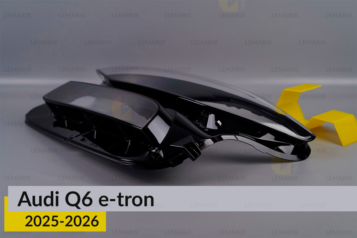 Скло фари Audi Q6 e-tron (2025-2026) ліве