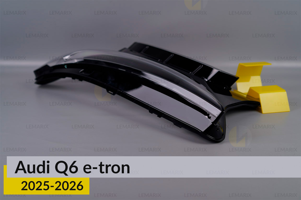 Скло фари Audi Q6 e-tron (2025-2026) ліве