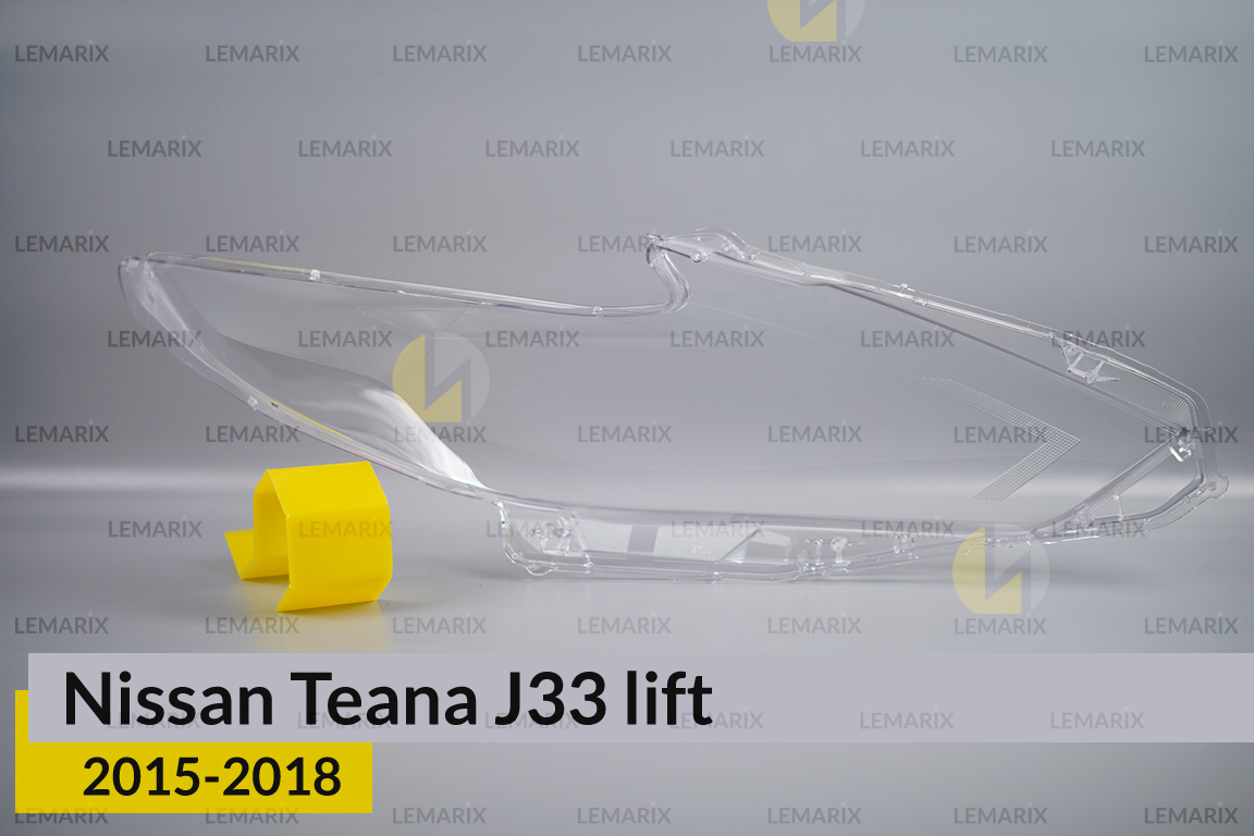 Скло фари Nissan Teana J33 (2015-2018) рест ліве